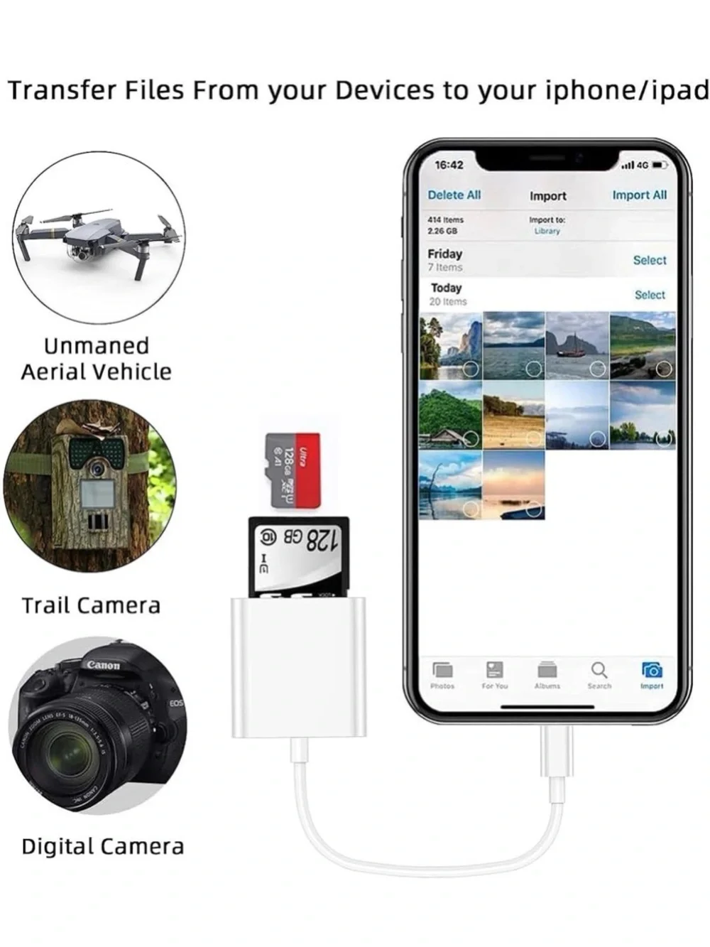 Lightning to SD Card Reader Adapter